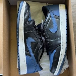 Jordan 1 Low OG Mystic Navy Size 10 Cz0790-041